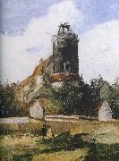 Camille Pissarro AT and T Building oil painting picture wholesale